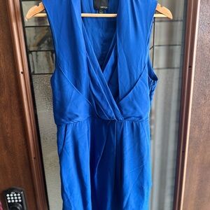 Anthropologie Silk Mini Dress Size Large